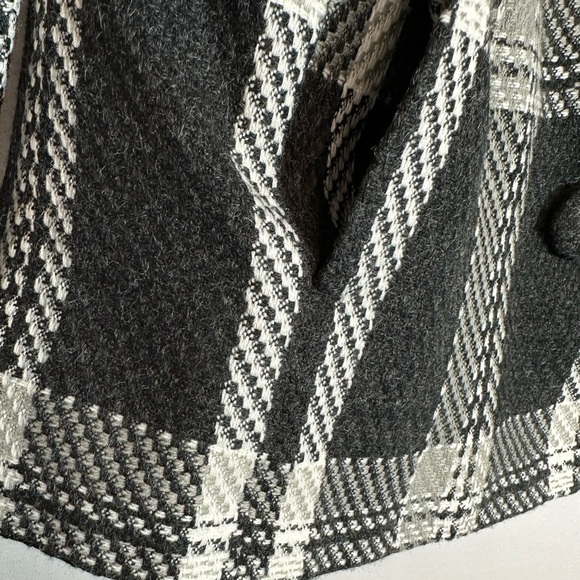 Merona Womens Size XS Plaid Jacket Blazer Coat Cloth Cover Buttons Pockets Lined - Picture 8 of 16